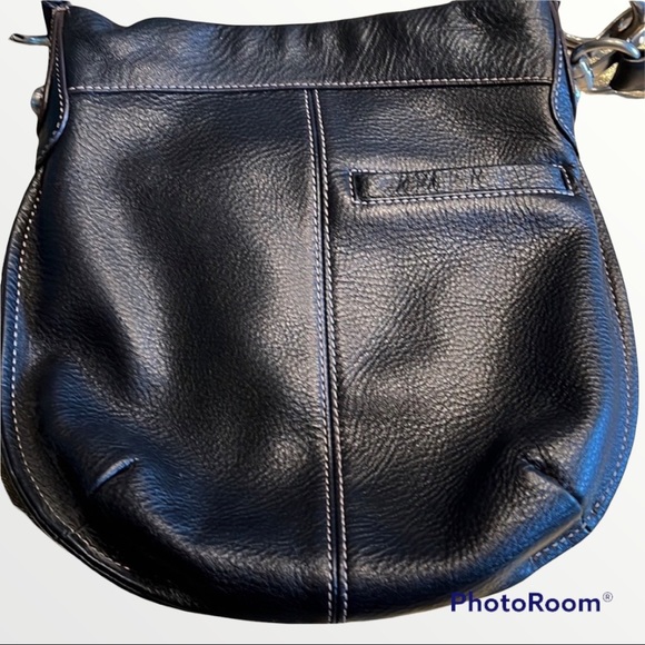 💲💵💲Lowered Price B. Makowsky Black Leather Crossbody - Picture 7 of 13